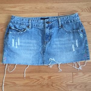 Aeropostale denim miniskirt